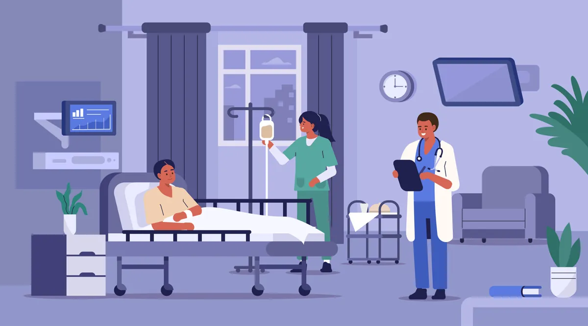 How long do you need to stay in hospital for a brain aneurysm?